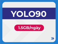 Gói YOLO VinaPhone miễn phí data 2Gb/ngày